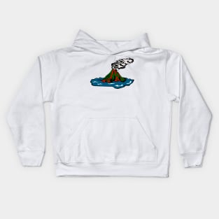 Volcano Island Kids Hoodie